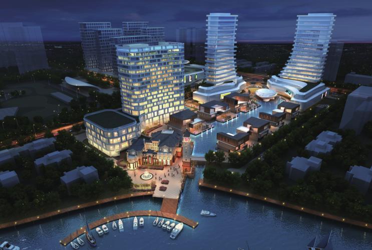 浙江嘉兴秀湖高档商业综合体方案设计文本